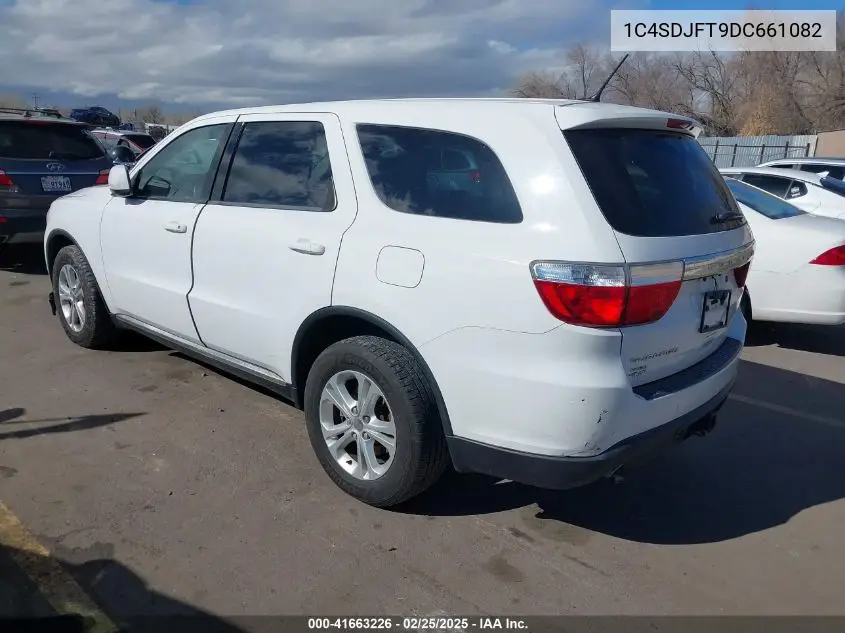2013 Dodge Durango Special Service VIN: 1C4SDJFT9DC661082 Lot: 41663226