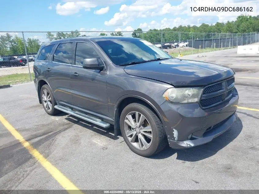2013 Dodge Durango Sxt VIN: 1C4RDHAG9DC686162 Lot: 42254960