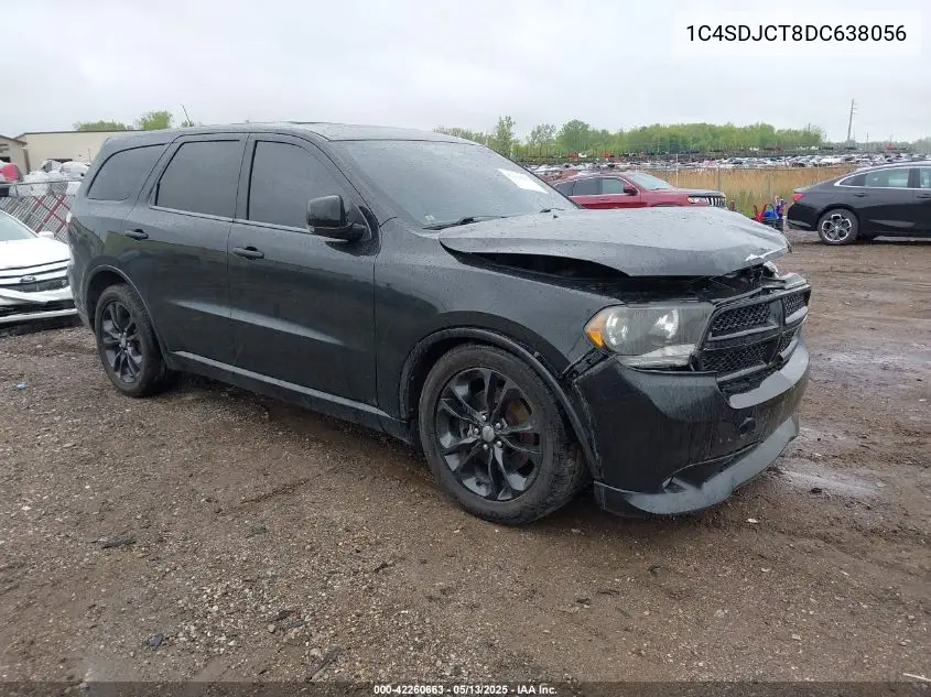 2013 Dodge Durango R/T VIN: 1C4SDJCT8DC638056 Lot: 42260663
