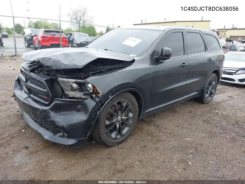 2013 Dodge Durango R/T VIN: 1C4SDJCT8DC638056 Lot: 42260663