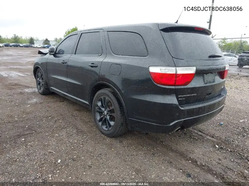 2013 Dodge Durango R/T VIN: 1C4SDJCT8DC638056 Lot: 42260663