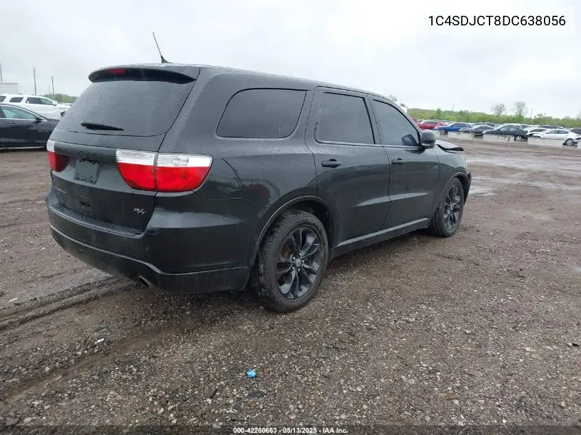 2013 Dodge Durango R/T VIN: 1C4SDJCT8DC638056 Lot: 42260663