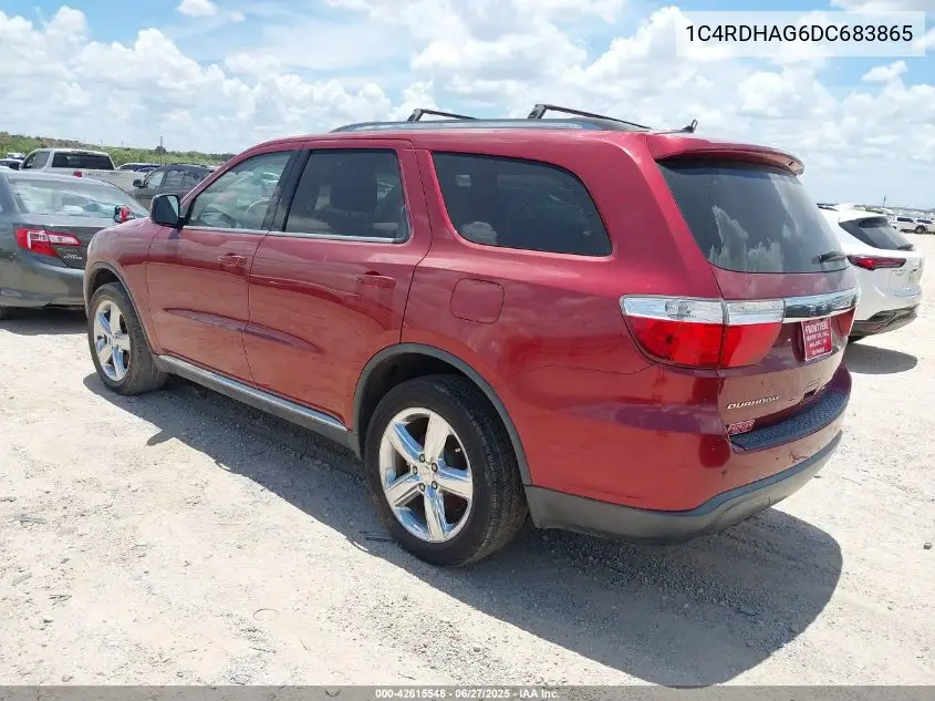 2013 Dodge Durango Sxt VIN: 1C4RDHAG6DC683865 Lot: 42615546