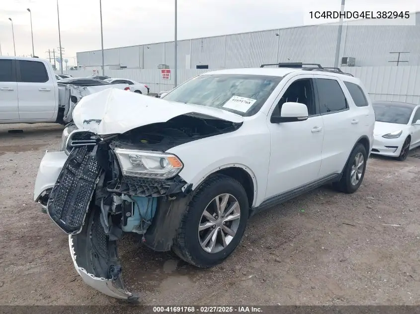 2014 Dodge Durango Limited VIN: 1C4RDHDG4EC382945 Lot: 41691768