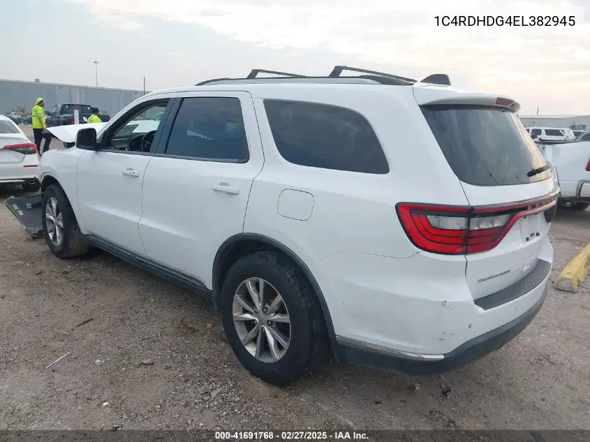 2014 Dodge Durango Limited VIN: 1C4RDHDG4EC382945 Lot: 41691768