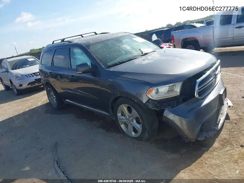 2014 Dodge Durango Limited VIN: 1C4RDHDG6EC277775 Lot: 42619740