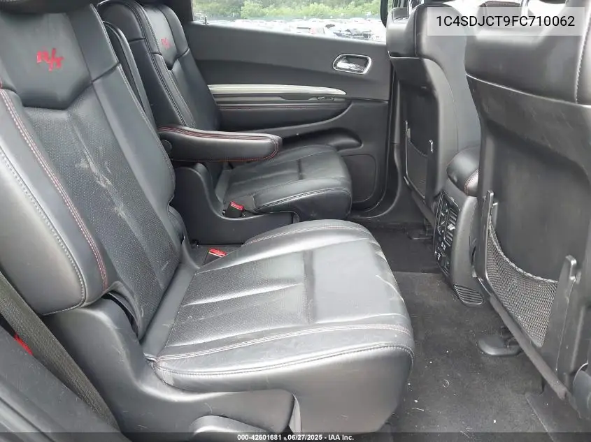 2015 Dodge Durango R/T VIN: 1C4SDJCT9FC710062 Lot: 42601681