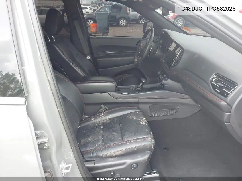 2023 Dodge Durango R/T Plus Awd VIN: 1C4SDJCT1PC582028 Lot: 42244917