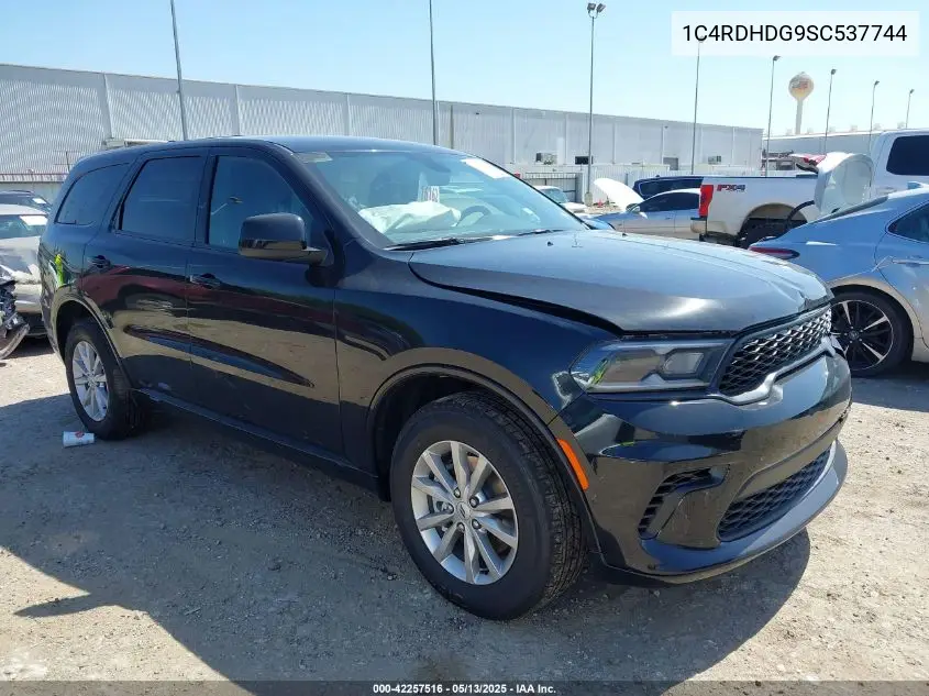 2025 Dodge Durango Gt Rwd VIN: 1C4RDHDG9SC537744 Lot: 42257516