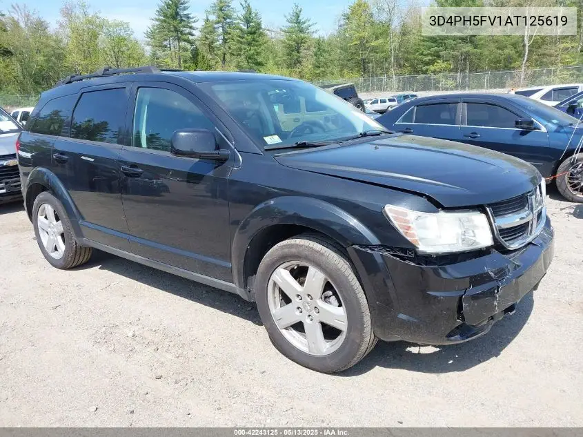 2010 Dodge Journey Sxt VIN: 3D4PH5FV1AT125619 Lot: 42243125