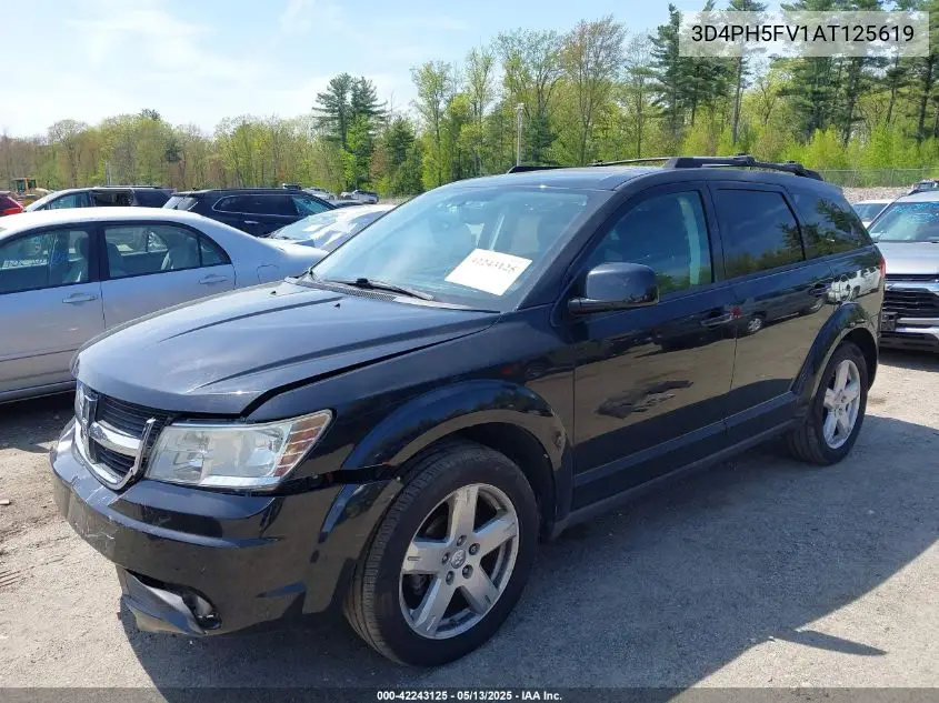 2010 Dodge Journey Sxt VIN: 3D4PH5FV1AT125619 Lot: 42243125