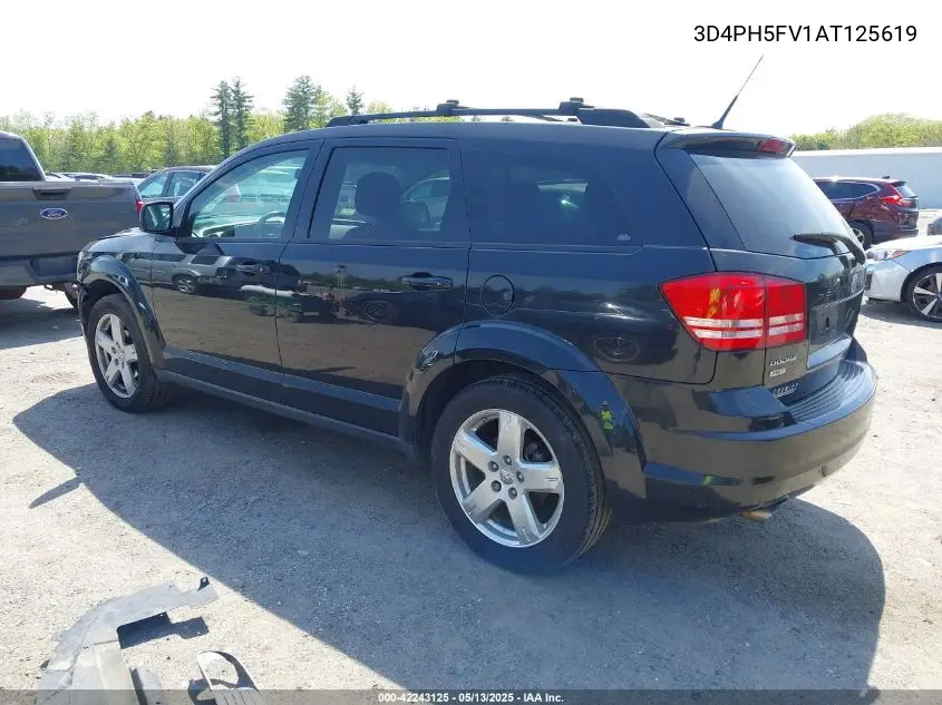 2010 Dodge Journey Sxt VIN: 3D4PH5FV1AT125619 Lot: 42243125