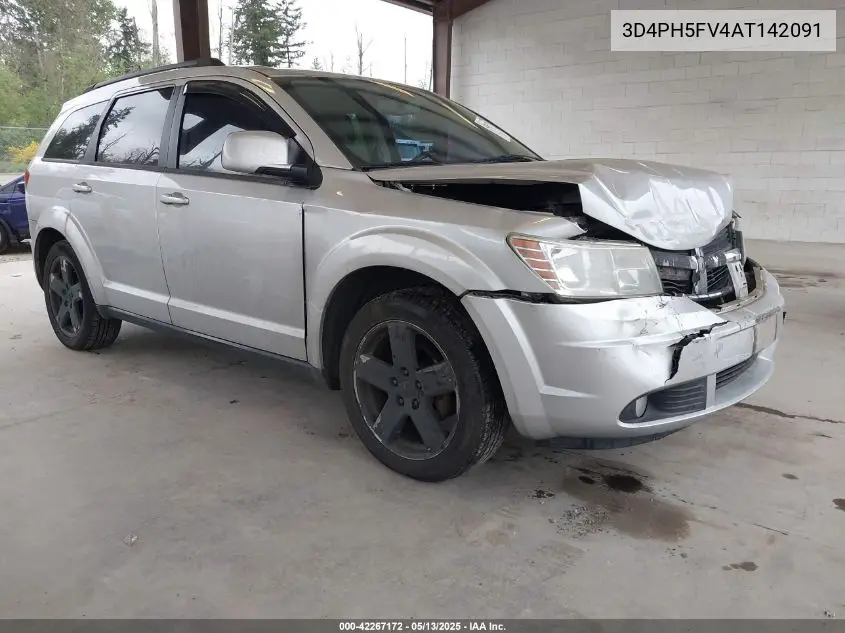 2010 Dodge Journey Sxt VIN: 3D4PH5FV4AT142091 Lot: 42267172