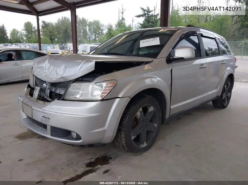 2010 Dodge Journey Sxt VIN: 3D4PH5FV4AT142091 Lot: 42267172