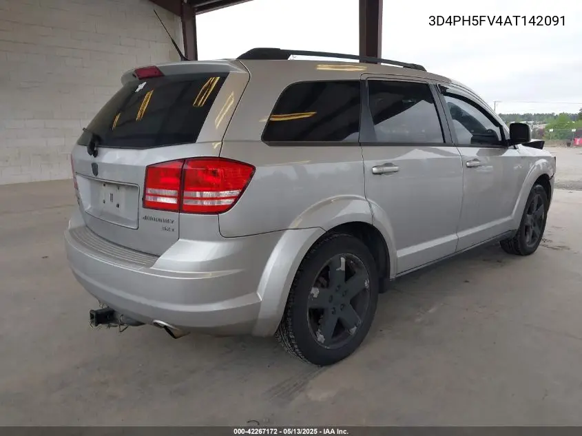 2010 Dodge Journey Sxt VIN: 3D4PH5FV4AT142091 Lot: 42267172