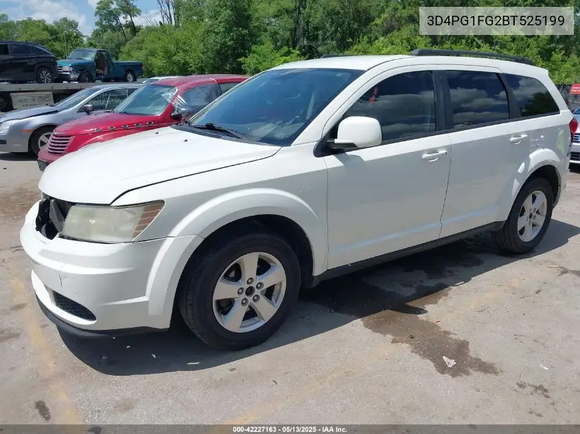2011 Dodge Journey Mainstreet VIN: 3D4PG1FG2BT525199 Lot: 42227163