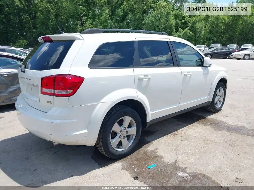 2011 Dodge Journey Mainstreet VIN: 3D4PG1FG2BT525199 Lot: 42227163