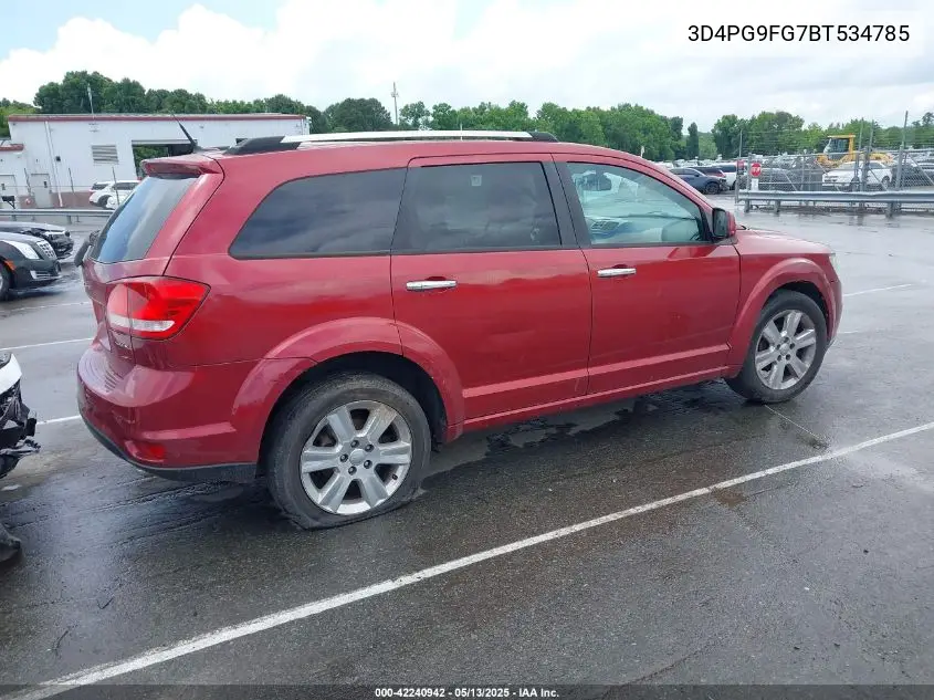 3d4pg9fg7bt534785 3D4PG9FG7BT534785 2011 Dodge Journey Lux