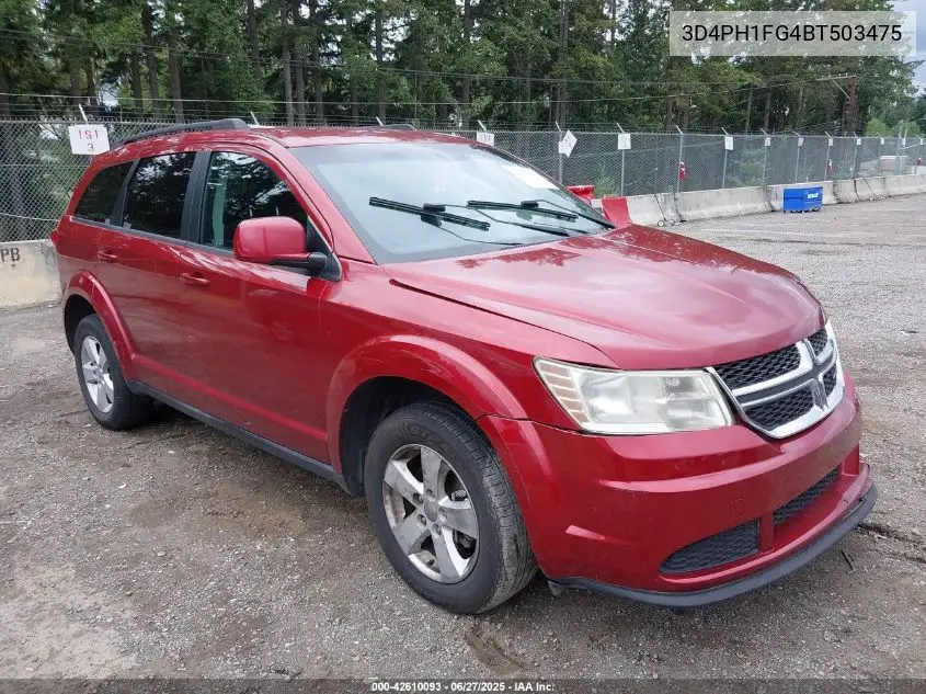 2011 Dodge Journey Mainstreet VIN: 3D4PH1FG4BT503475 Lot: 42610093