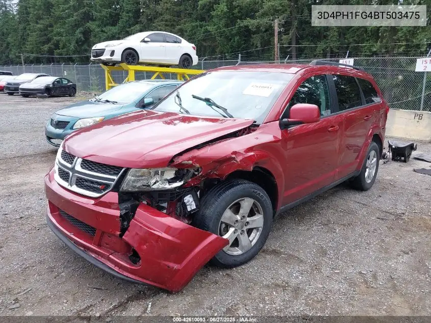 2011 Dodge Journey Mainstreet VIN: 3D4PH1FG4BT503475 Lot: 42610093