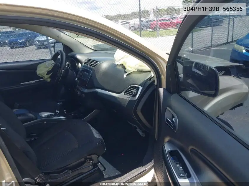 2011 Dodge Journey Mainstreet VIN: 3D4PH1FG9BT565356 Lot: 42808442