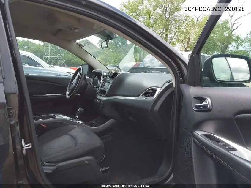 2012 Dodge Journey Se/Avp VIN: 3C4PDCAB9CT290198 Lot: 42254160