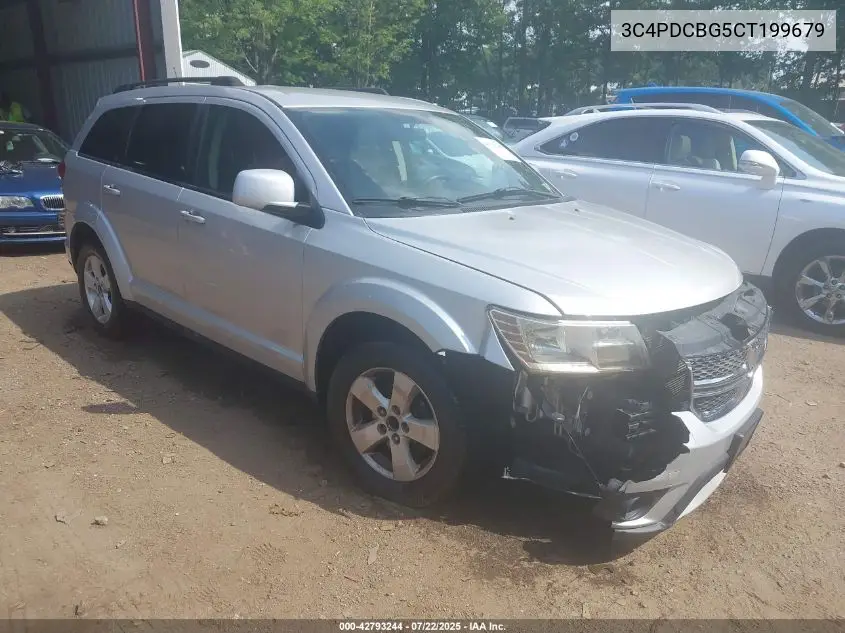 2012 Dodge Journey Sxt VIN: 3C4PDCBG5CT199679 Lot: 42793244