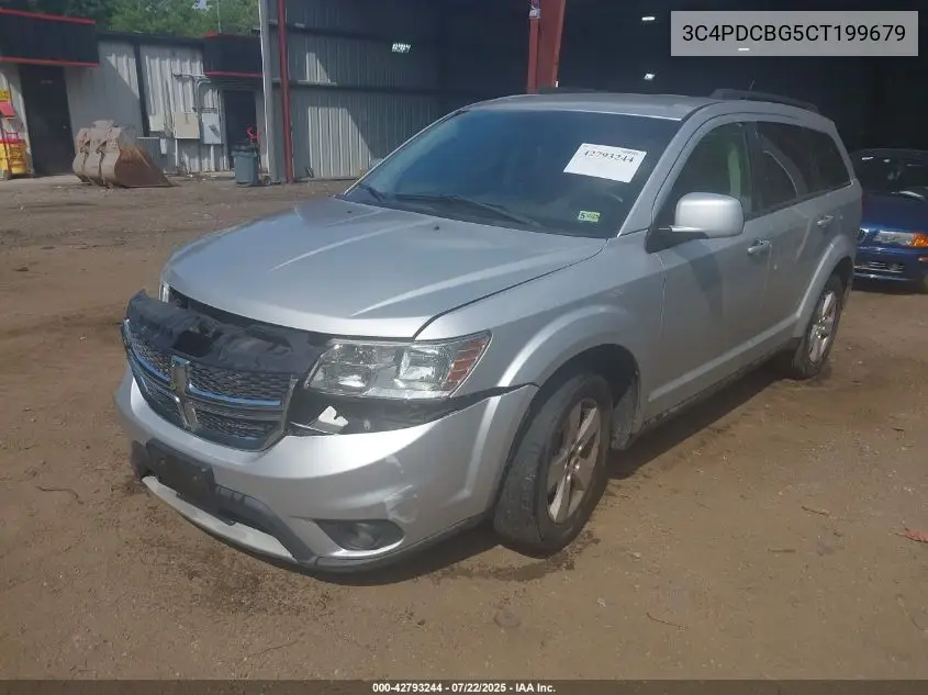 2012 Dodge Journey Sxt VIN: 3C4PDCBG5CT199679 Lot: 42793244