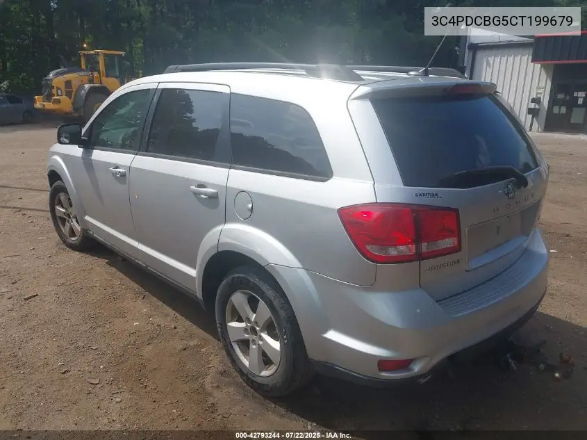 2012 Dodge Journey Sxt VIN: 3C4PDCBG5CT199679 Lot: 42793244
