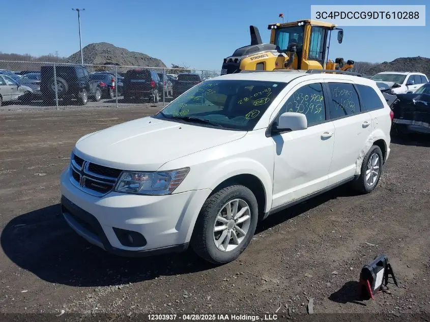 2013 Dodge Journey VIN: 3C4PDCCG9DT610288 Lot: 12303937