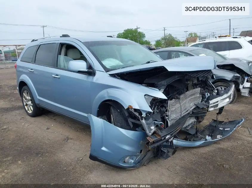 2013 Dodge Journey Crew VIN: 3C4PDDDG3DT595341 Lot: 42254916