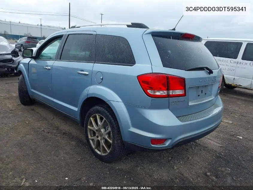 2013 Dodge Journey Crew VIN: 3C4PDDDG3DT595341 Lot: 42254916