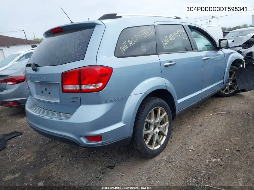 2013 Dodge Journey Crew VIN: 3C4PDDDG3DT595341 Lot: 42254916