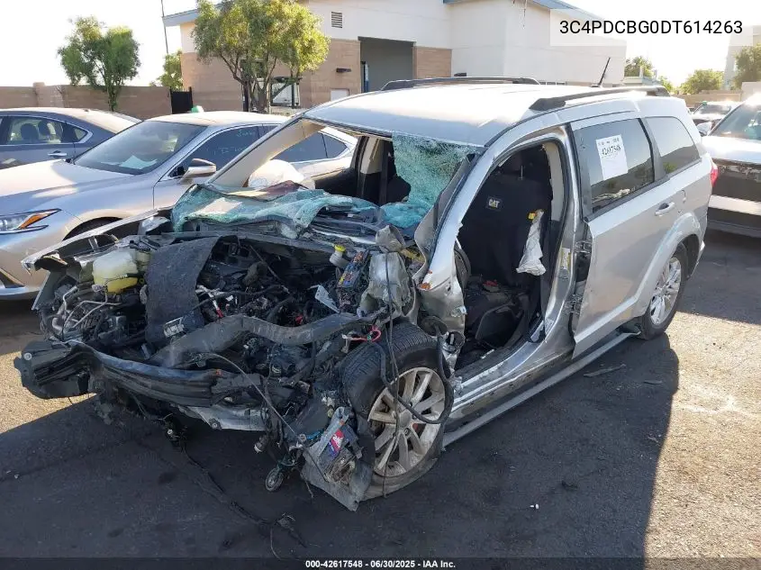 2013 Dodge Journey Sxt VIN: 3C4PDCBG0DT614263 Lot: 42617548