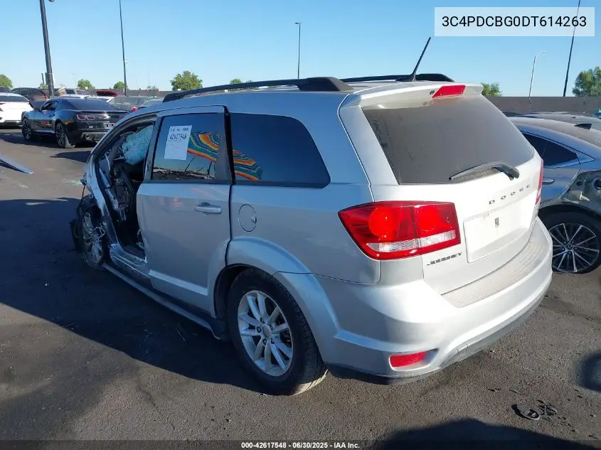 2013 Dodge Journey Sxt VIN: 3C4PDCBG0DT614263 Lot: 42617548