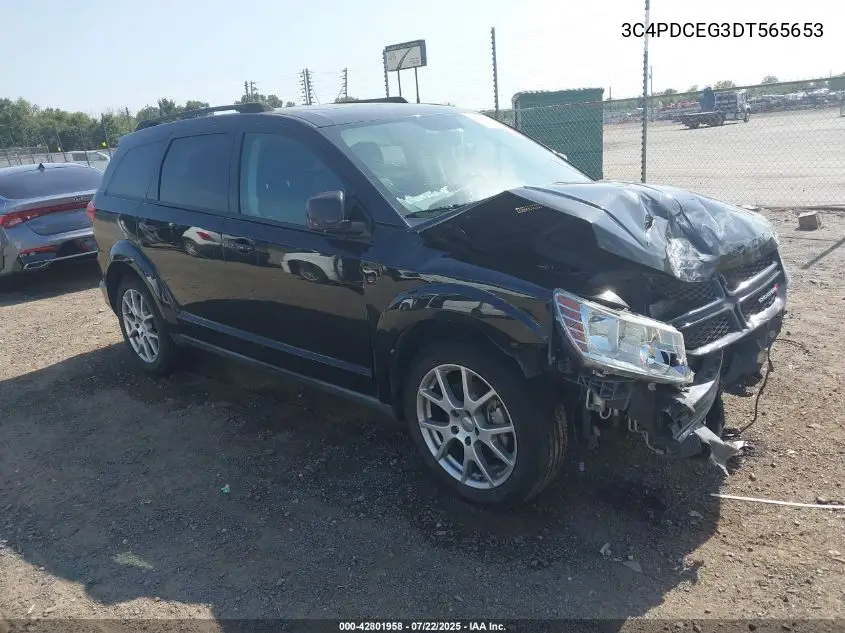 2013 Dodge Journey R/T VIN: 3C4PDCEG3DT565653 Lot: 42801958