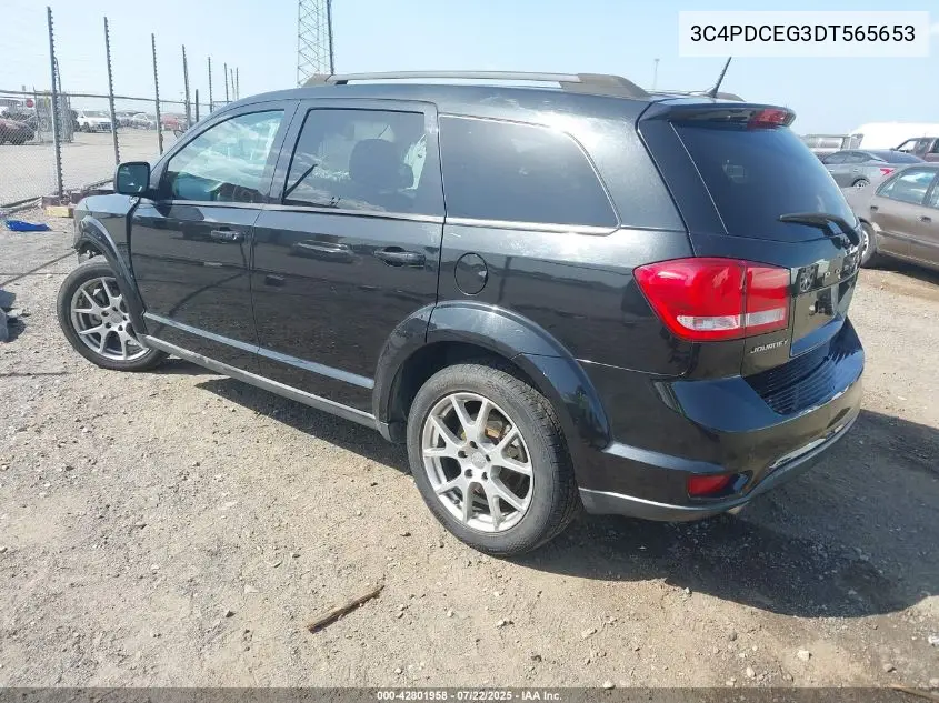 2013 Dodge Journey R/T VIN: 3C4PDCEG3DT565653 Lot: 42801958