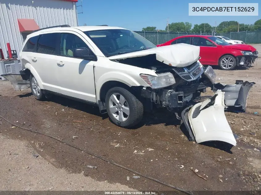2014 Dodge Journey Se VIN: 3C4PDCAB7ET152629 Lot: 42254079