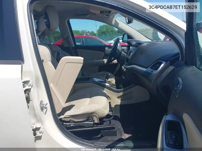 2014 Dodge Journey Se VIN: 3C4PDCAB7ET152629 Lot: 42254079
