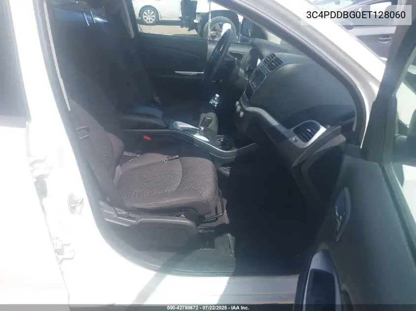 2014 Dodge Journey Sxt VIN: 3C4PDDBG0ET128060 Lot: 42780672