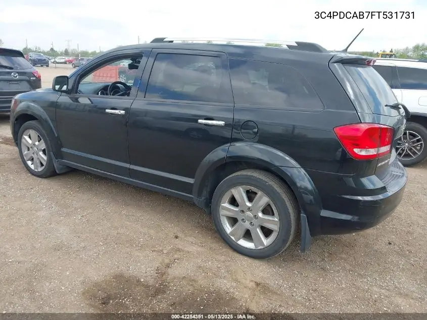 2015 Dodge Journey Se VIN: 3C4PDCAB7FT531731 Lot: 42254351