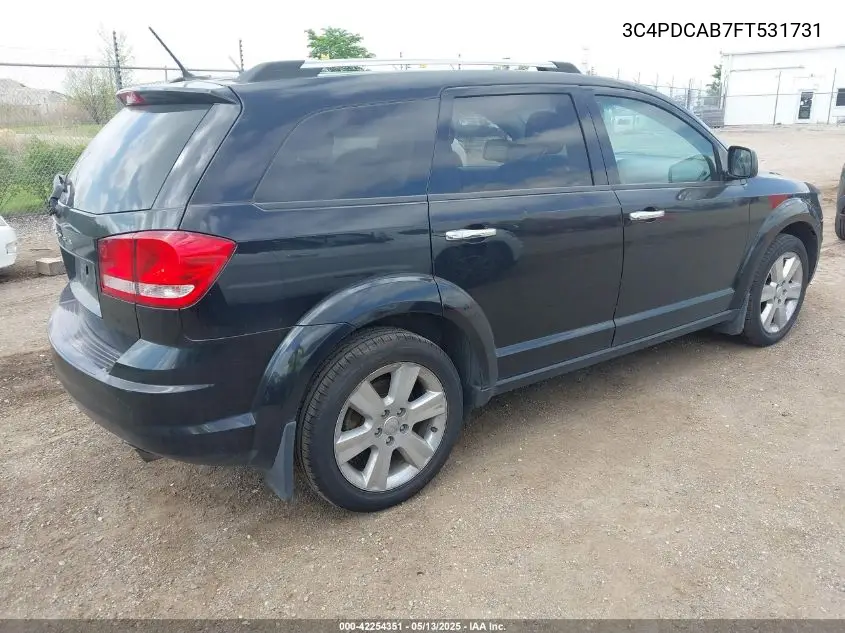 2015 Dodge Journey Se VIN: 3C4PDCAB7FT531731 Lot: 42254351
