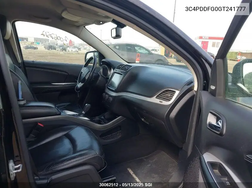 2016 Dodge Journey R/T VIN: 3C4PDDFG0GT241777 Lot: 30062512