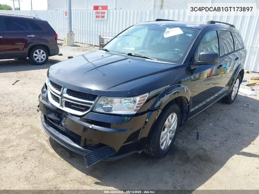 3c4pdcab1gt173897 3C4PDCAB1GT173897 2016 Dodge Journey Se