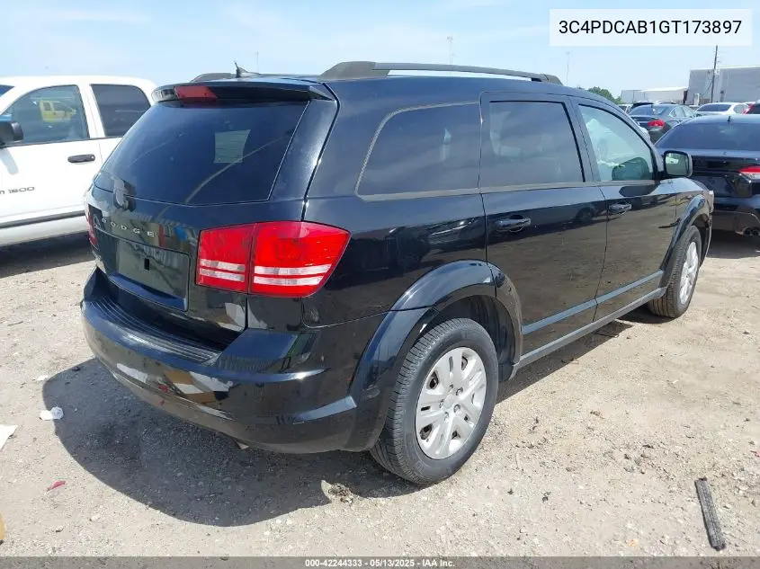 3c4pdcab1gt173897 3C4PDCAB1GT173897 2016 Dodge Journey Se