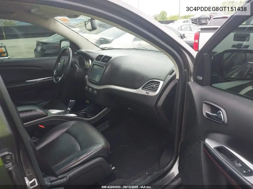 2016 Dodge Journey R/T VIN: 3C4PDDEG8GT151438 Lot: 42254353