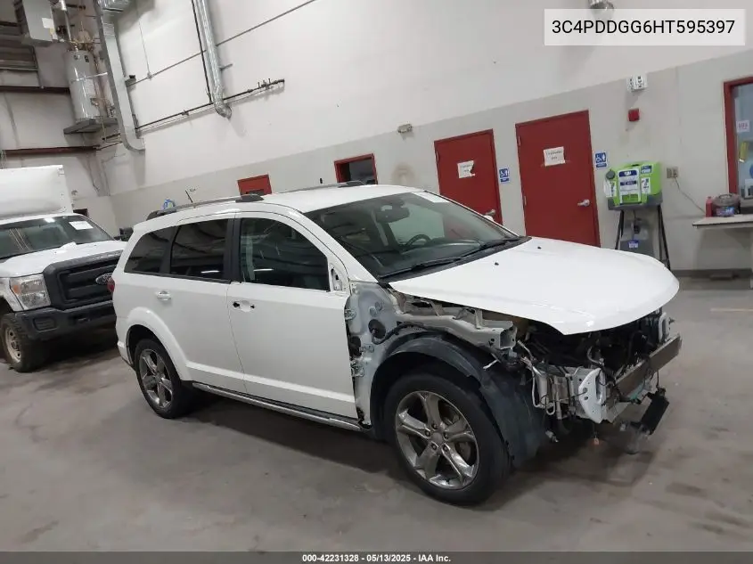 3c4pddgg6ht595397 3C4PDDGG6HT595397 2017 Dodge Journey Crossroad Plus Awd