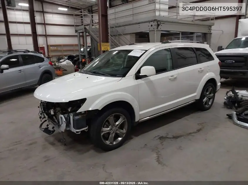 3c4pddgg6ht595397 3C4PDDGG6HT595397 2017 Dodge Journey Crossroad Plus Awd