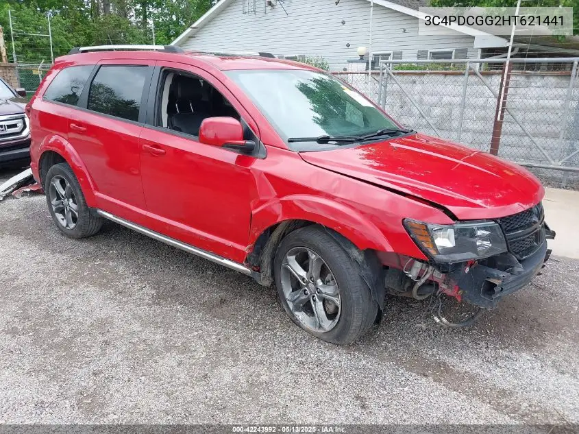 2017 Dodge Journey Crossroad VIN: 3C4PDCGG2HT621441 Lot: 42243992