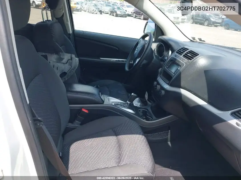 2017 Dodge Journey Sxt Awd VIN: 3C4PDDBG2HT702775 Lot: 42596303